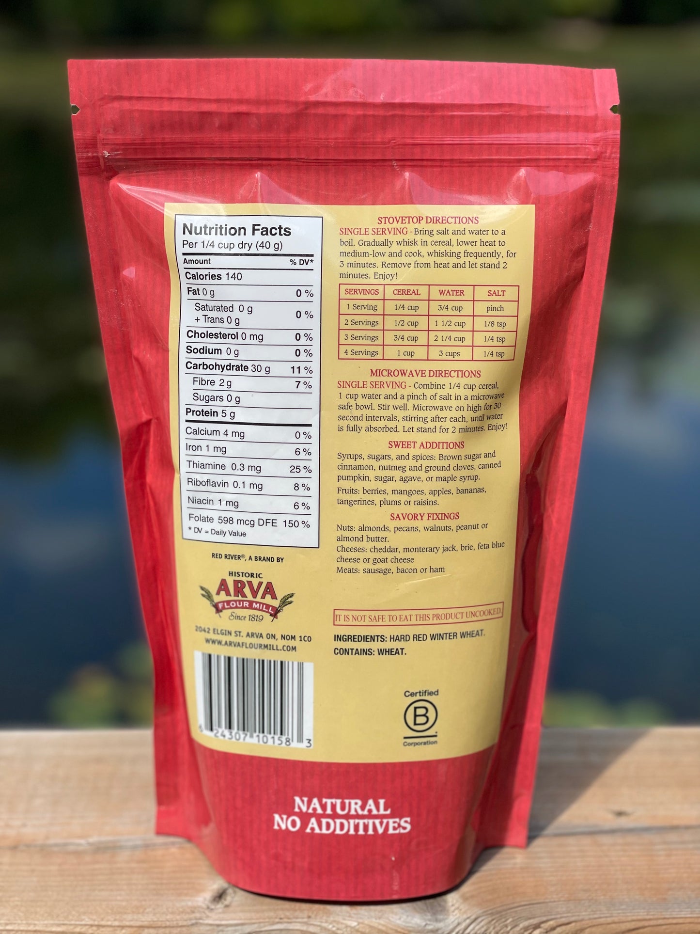 Red River Cream of Whole Wheat 908g